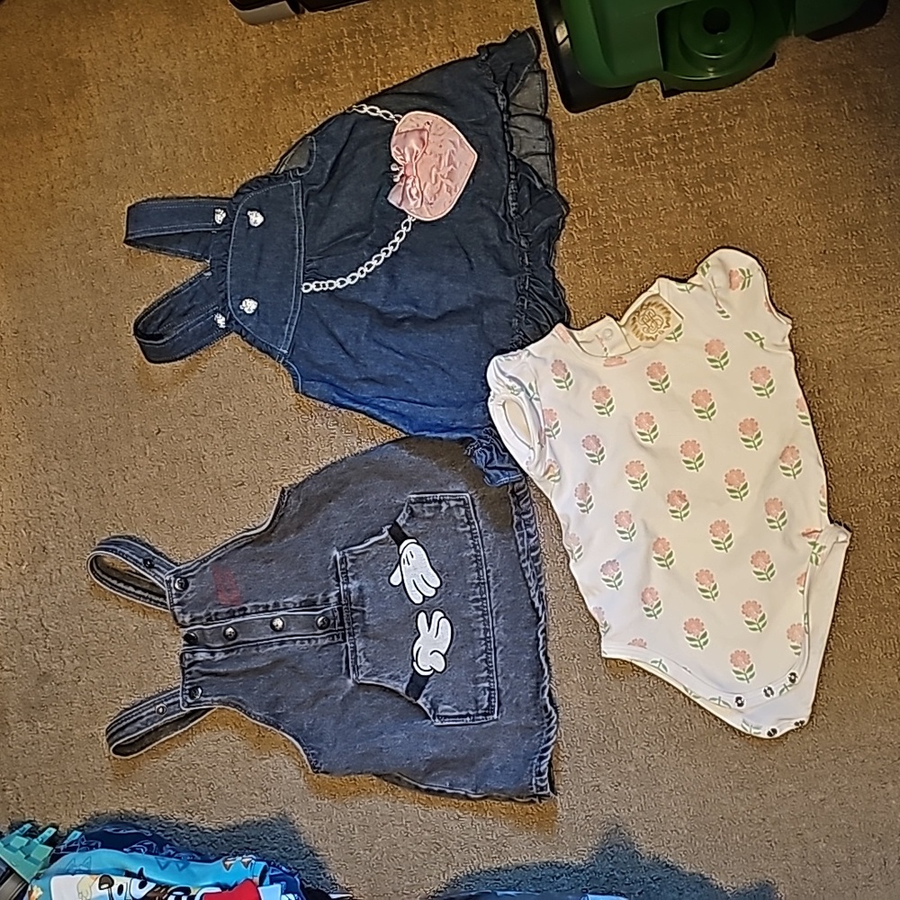 ZARA NANNETTE BABY BEAUFORT BONNNET EUC 3 LOT BABY GIRL  18M